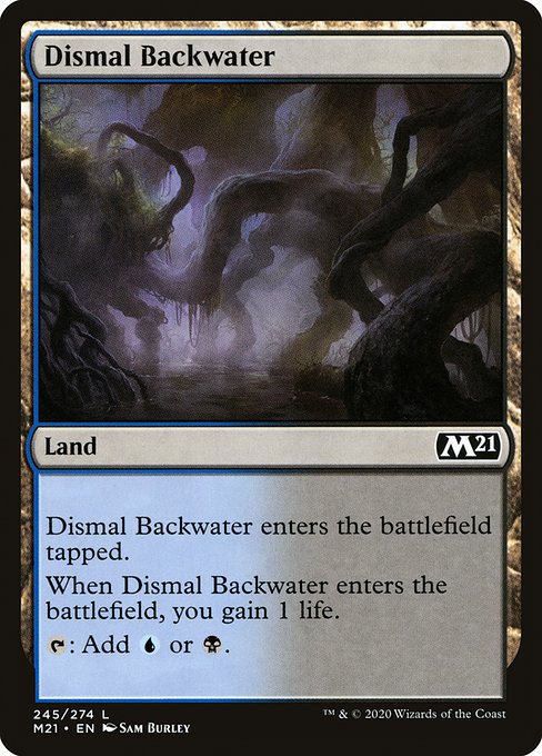 Dismal Backwater - Core Set 2021 Common Card