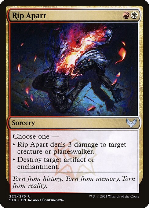 Rip Apart - Strixhaven: School of Mages Uncommon Card
