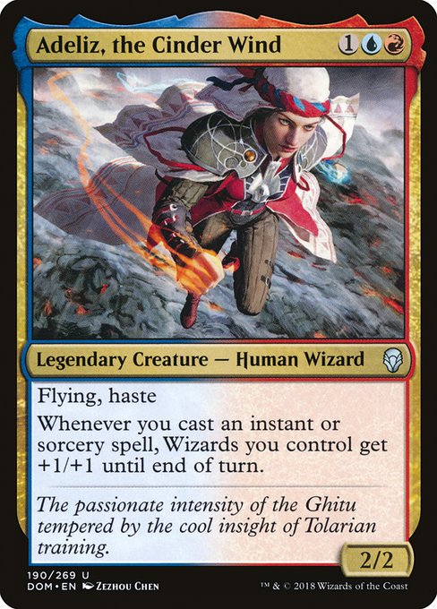 Adeliz, the Cinder Wind - Dominaria Uncommon Card