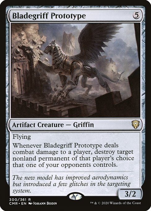 Bladegriff Prototype - Commander Legends Rare Card