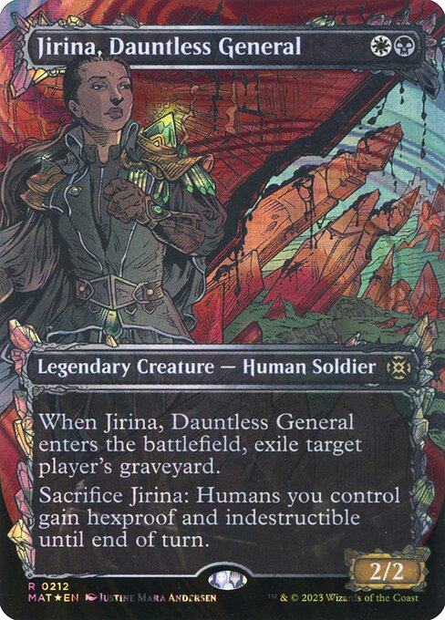 Jirina, Dauntless General - March of the Machine: The Aftermath Rare Card