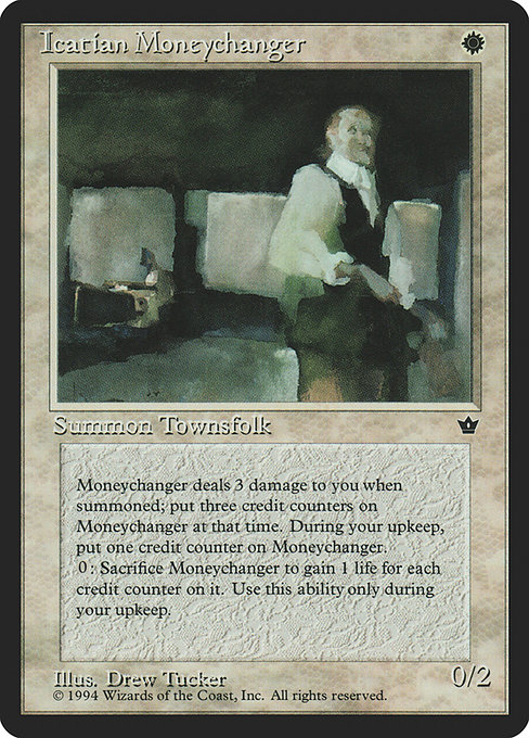 Icatian Moneychanger - Fallen Empires Common Card
