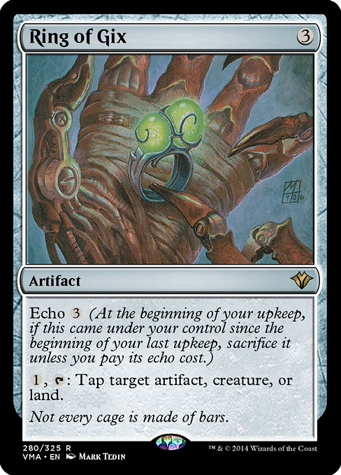 Ring of Gix - Vintage Masters Rare Card