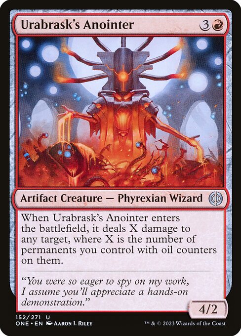 Urabrask's Anointer - Phyrexia: All Will Be One Uncommon Card