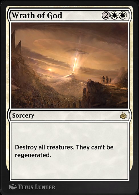 Wrath of God - Amonkhet Remastered Rare Card