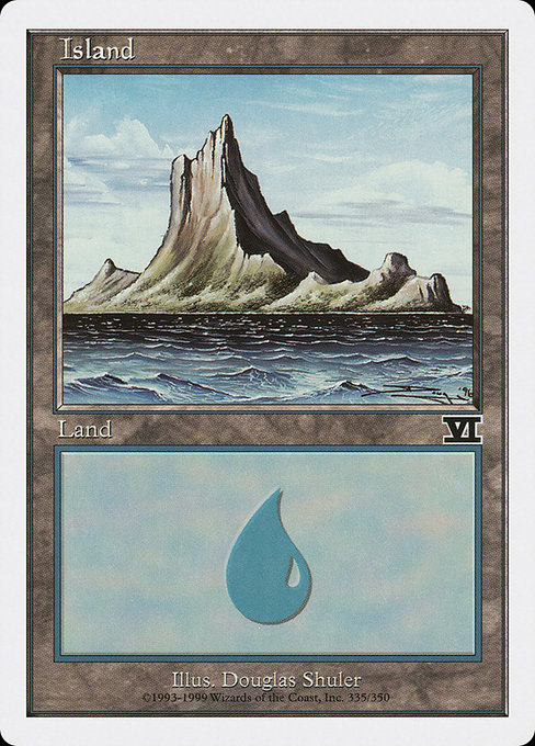 Island - Classic Sixth Edition Common Card