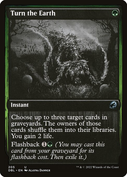 Turn the Earth - Innistrad: Double Feature Uncommon Card