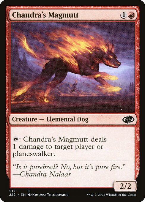 Chandra's Magmutt - Jumpstart 2022 Common Card