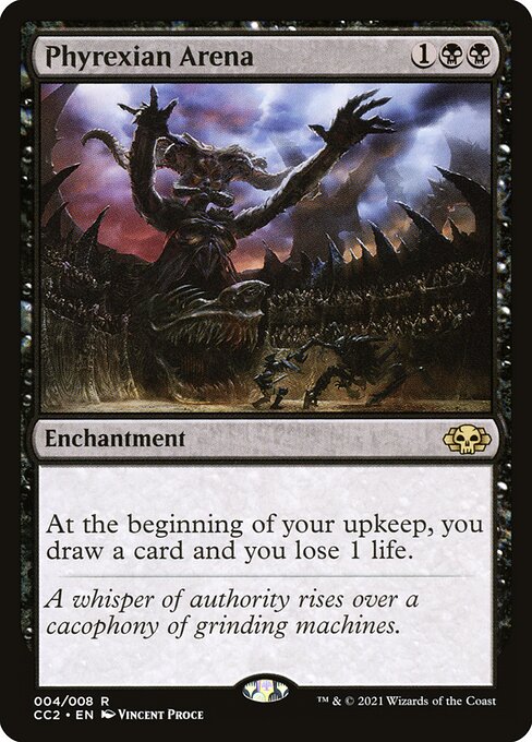 Phyrexian Arena - Commander Collection: Black Rare Card