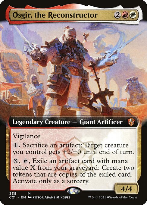 Osgir, the Reconstructor - Commander 2021 Mythic Card