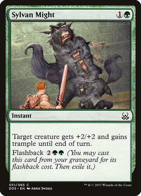 Sylvan Might - Duel Decks: Mind vs. Might Common Card