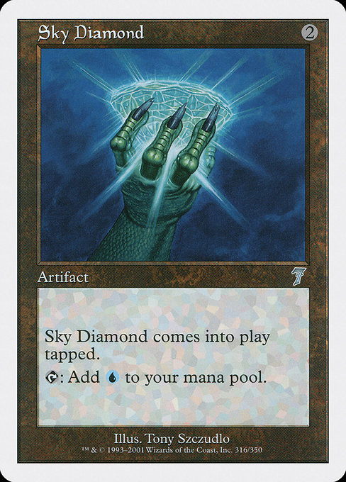 Sky Diamond - Seventh Edition Uncommon Card