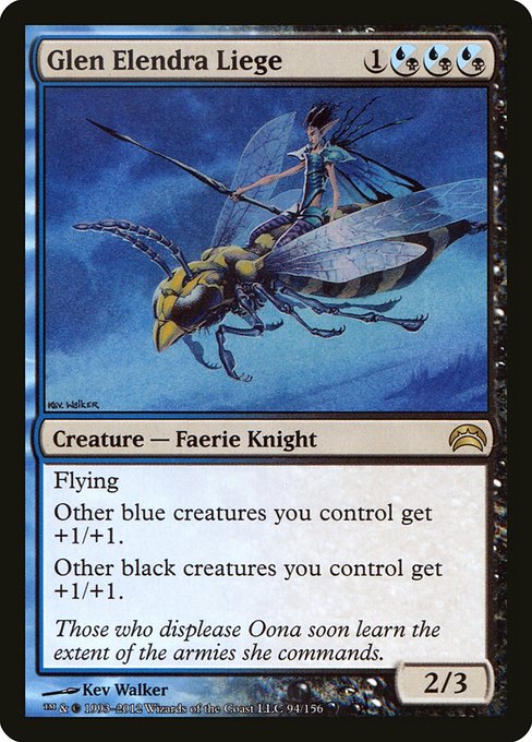 Glen Elendra Liege - Planechase 2012 Rare Card