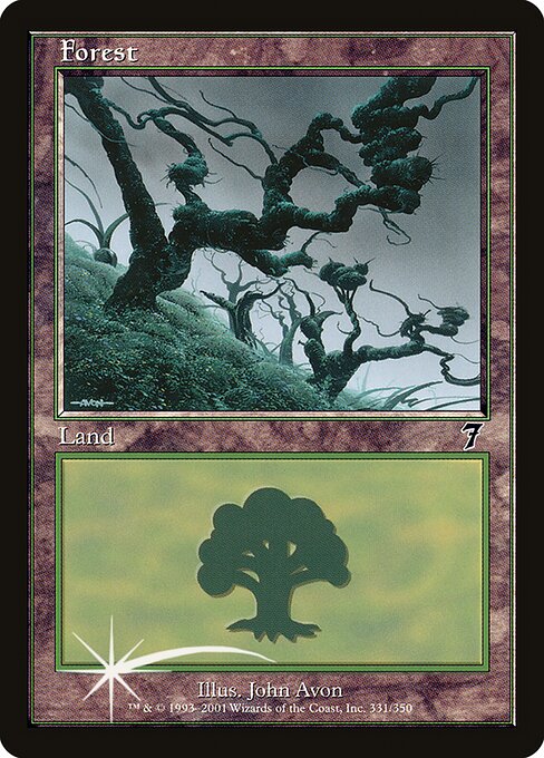 Forest - Seventh Edition Common Card