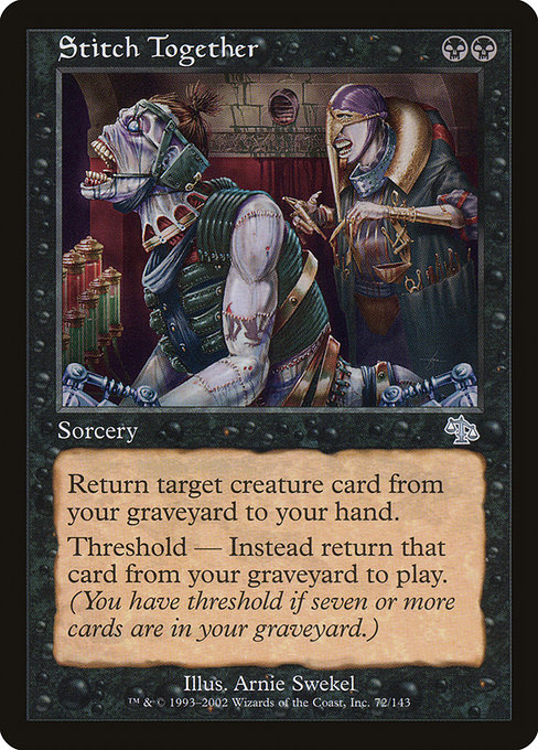 Stitch Together - Judgment Uncommon Card