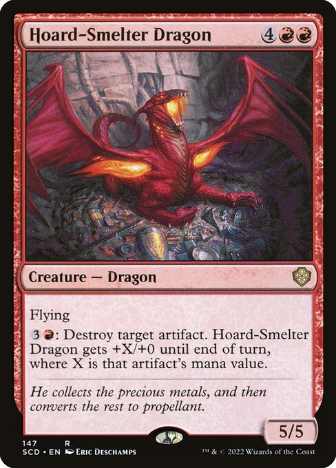 Hoard-Smelter Dragon - Starter Commander Decks Rare Card