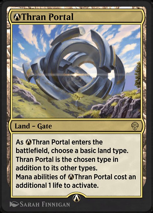 A-Thran Portal - Dominaria United Rare Card