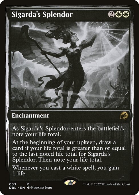 Sigarda's Splendor - Innistrad: Double Feature Rare Card
