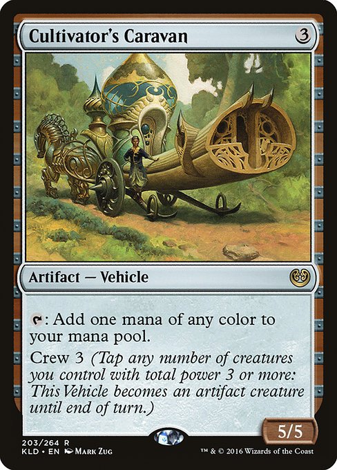 Cultivator's Caravan - Kaladesh Rare Card