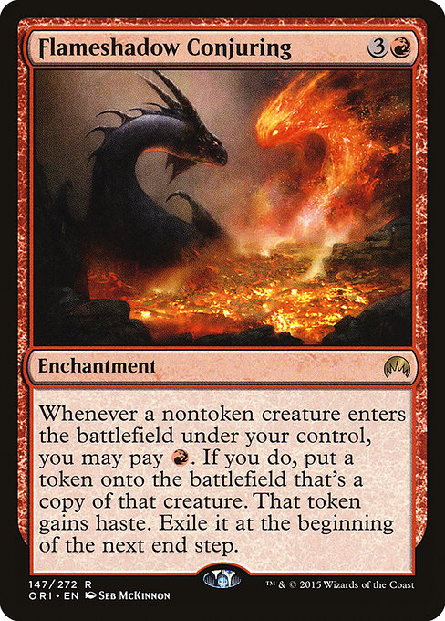 Flameshadow Conjuring - Magic Origins Rare Card