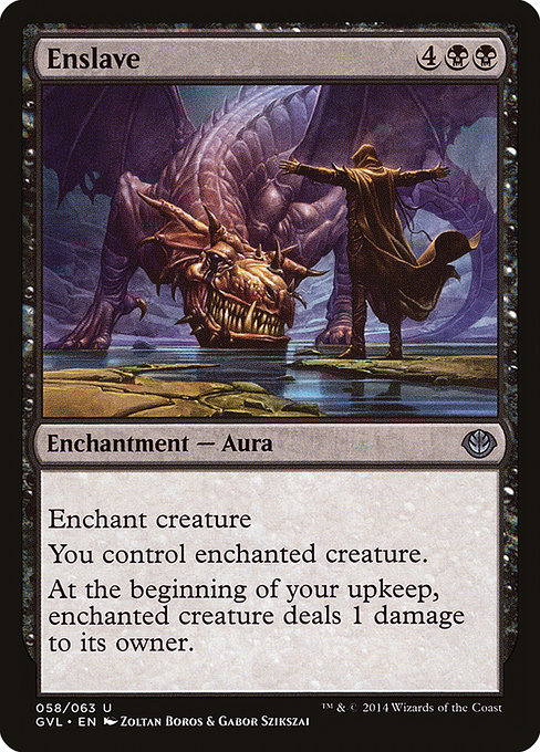 Enslave - Duel Decks Anthology: Garruk vs. Liliana Uncommon Card