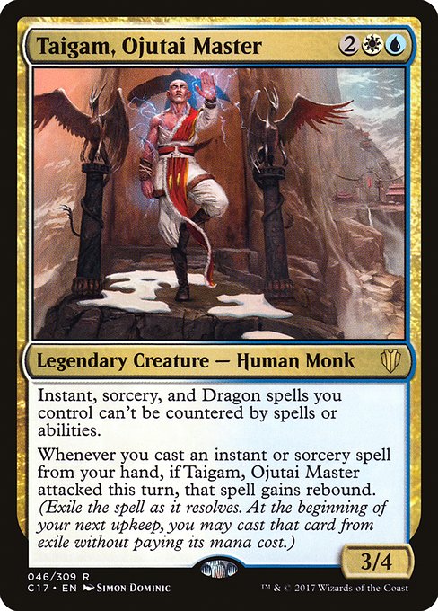 Taigam, Ojutai Master - Commander 2017 Rare Card