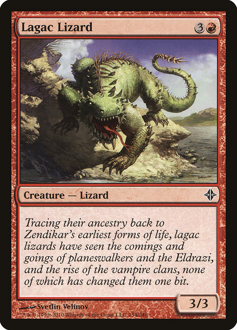 Lagac Lizard - Rise of the Eldrazi Common Card