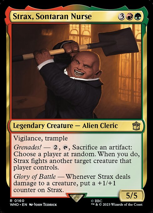 Strax, Sontaran Nurse - Doctor Who Rare Card