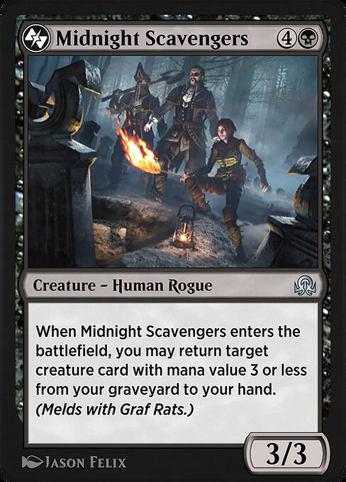 Midnight Scavengers - Shadows over Innistrad Remastered Uncommon Card
