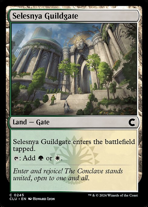 Selesnya Guildgate - Ravnica: Clue Edition Common Card