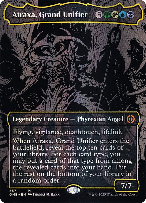 Atraxa, Grand Unifier - Phyrexia: All Will Be One Mythic Card