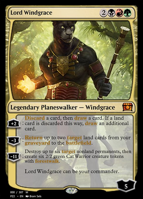 Lord Windgrace - Treasure Chest Mythic Card