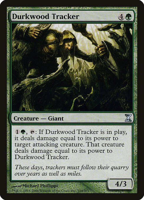 Durkwood Tracker - Time Spiral Uncommon Card