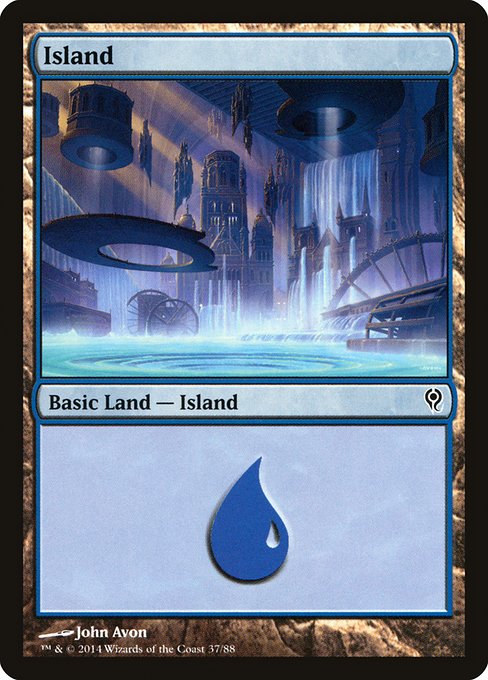 Island - Duel Decks: Jace vs. Vraska Common Card