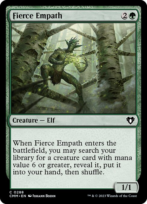 Fierce Empath - Commander Masters Common Card