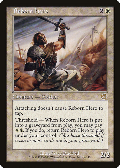 Reborn Hero - Torment Rare Card