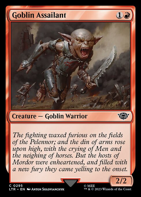 Goblin Assailant - The Lord of the Rings: Tales of Middle-earth Common Card