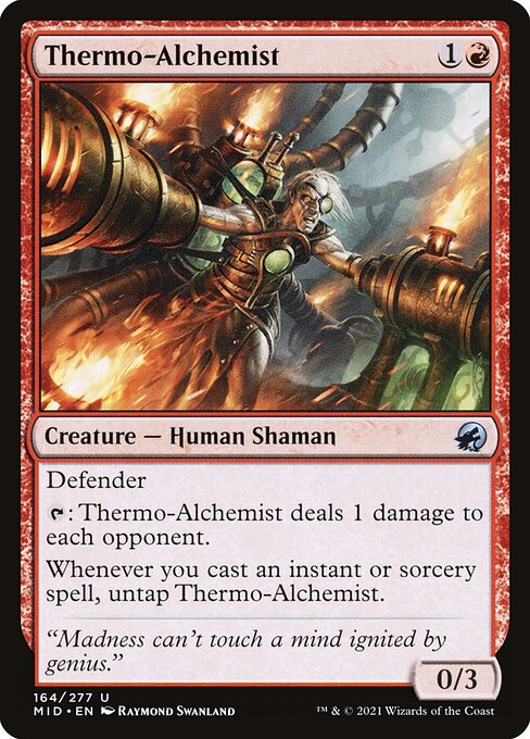Thermo-Alchemist - Innistrad: Midnight Hunt Uncommon Card