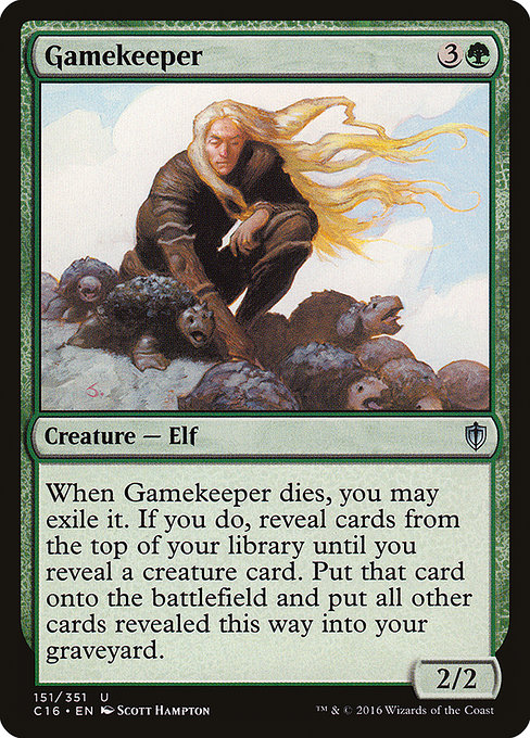 Gamekeeper - Commander 2016 Uncommon Card