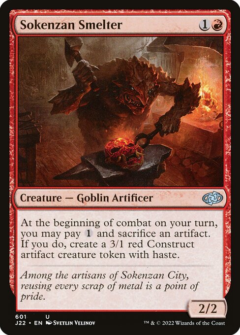 Sokenzan Smelter - Jumpstart 2022 Uncommon Card