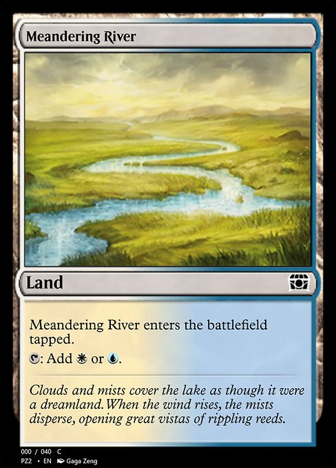 Meandering River - Treasure Chest Common Card