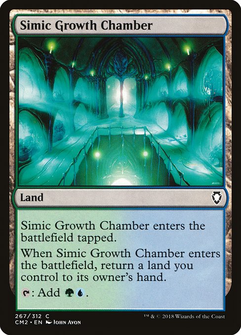 Simic Growth Chamber - Commander Anthology Volume II Common Card