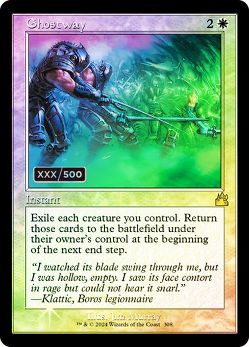 Ghostway - Ravnica Remastered Rare Card
