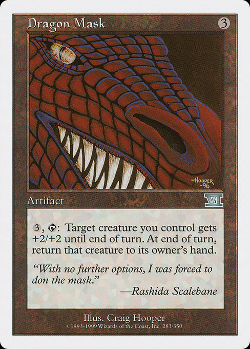 Dragon Mask - Classic Sixth Edition Uncommon Card