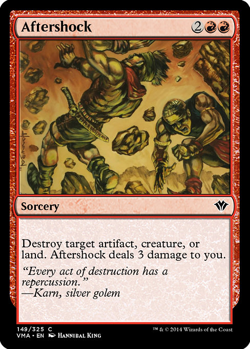 Aftershock - Vintage Masters Common Card