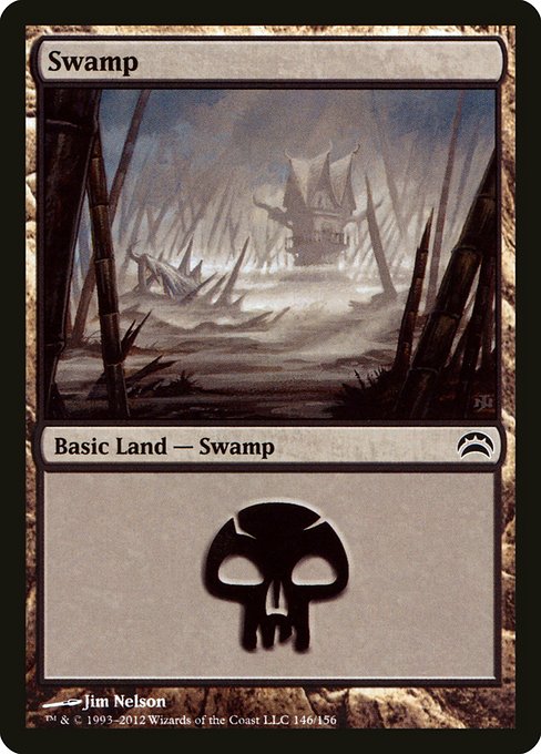 Swamp - Planechase 2012 Common Card