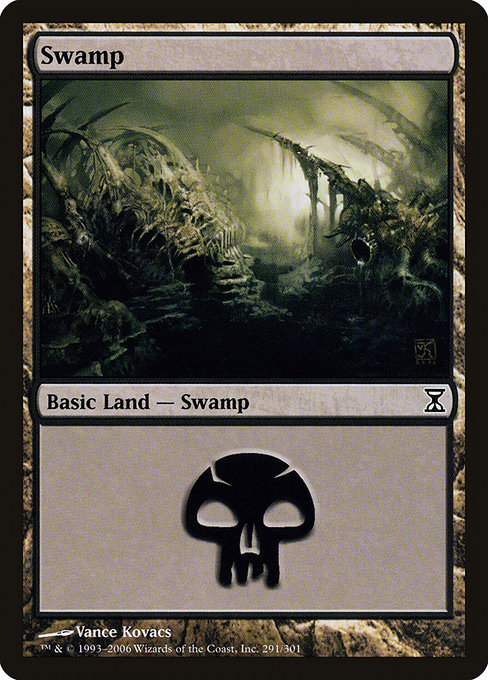 Swamp - Time Spiral Common Card