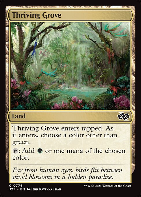 Thriving Grove - Foundations Jumpstart Common Card