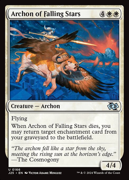 Archon of Falling Stars - Foundations Jumpstart Uncommon Card