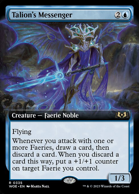 Talion's Messenger - Wilds of Eldraine Rare Card